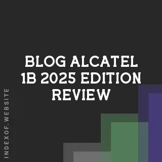Alcatel 1B (2025 Edition): Android 15 Go, 5.5-inch Display & 2026 USD Pricing | Logo - Indexof